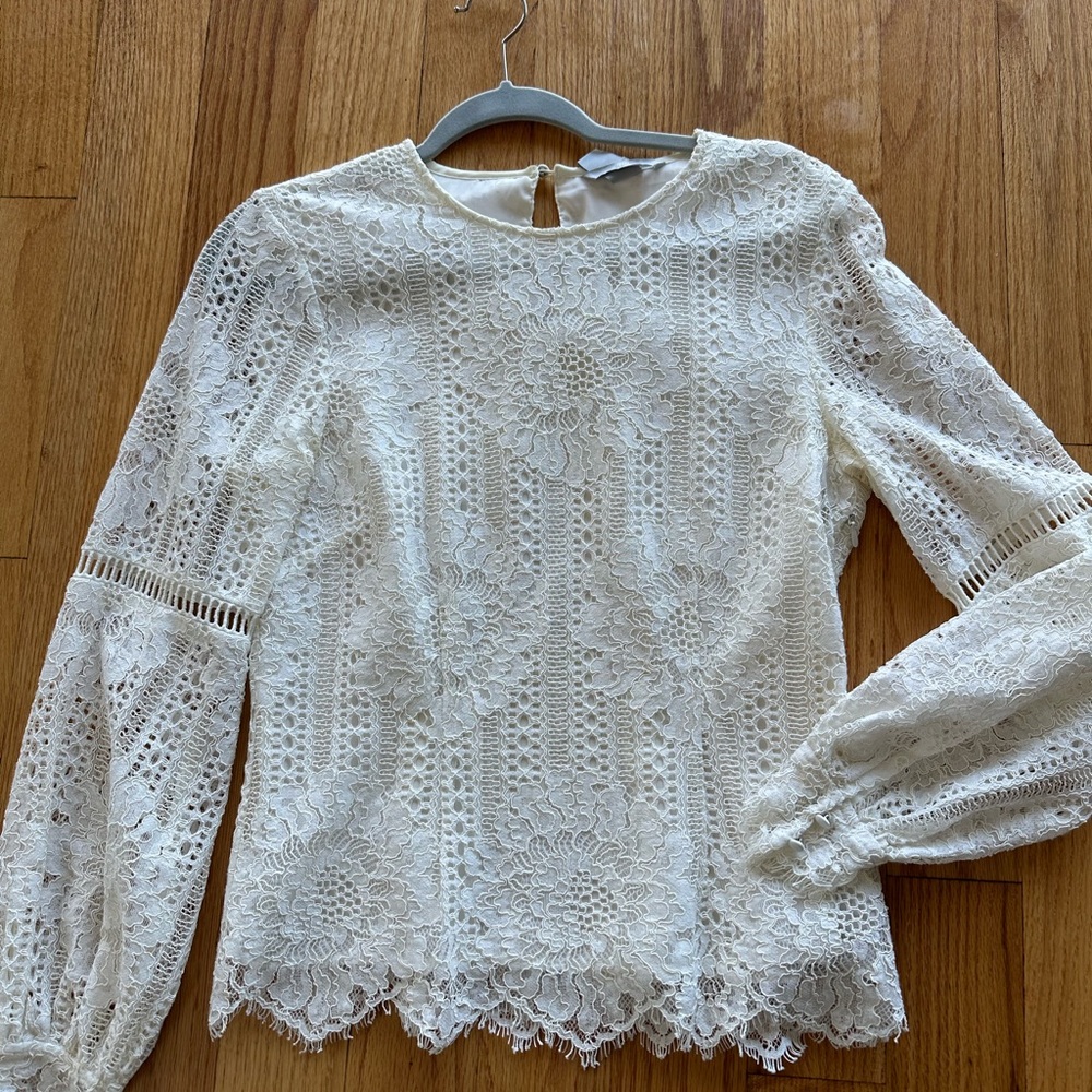H&M lace blouse